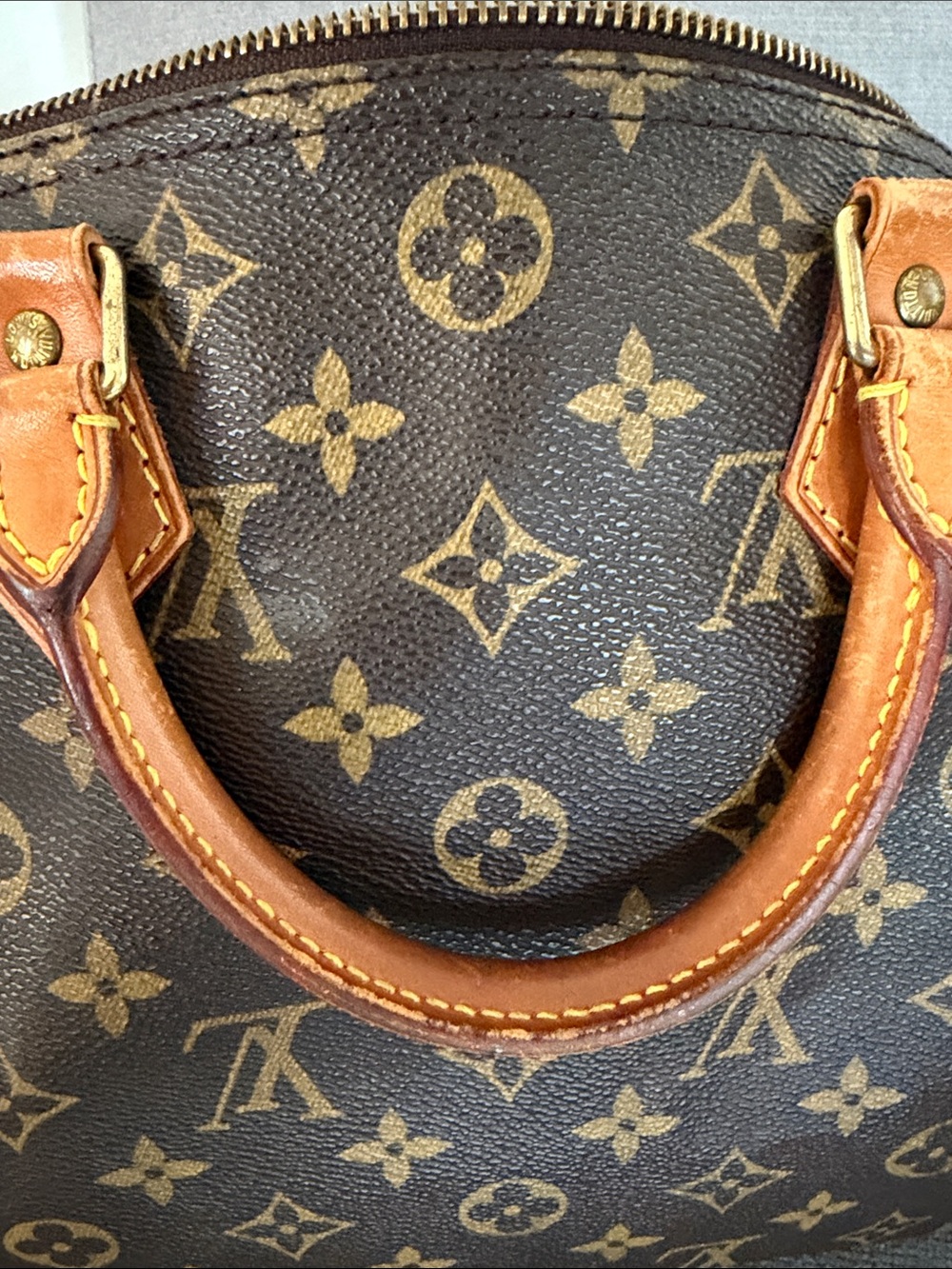 Louis Vuitton Brown Monogram Speedy 30 - Picture 6 of 16